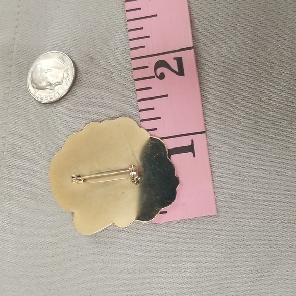 ENAMEL SANTA CLAUS & CANDY CANE pin - Picture 3 of 3